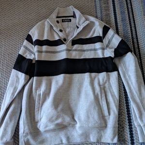 Chaps quarter button sweater.